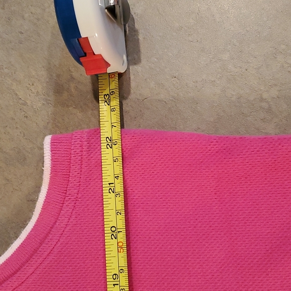 ANTIGUA Sleeveless Collared Top with Front Zip & Myrtle Beach Embroidery Size XL - Picture 5 of 6